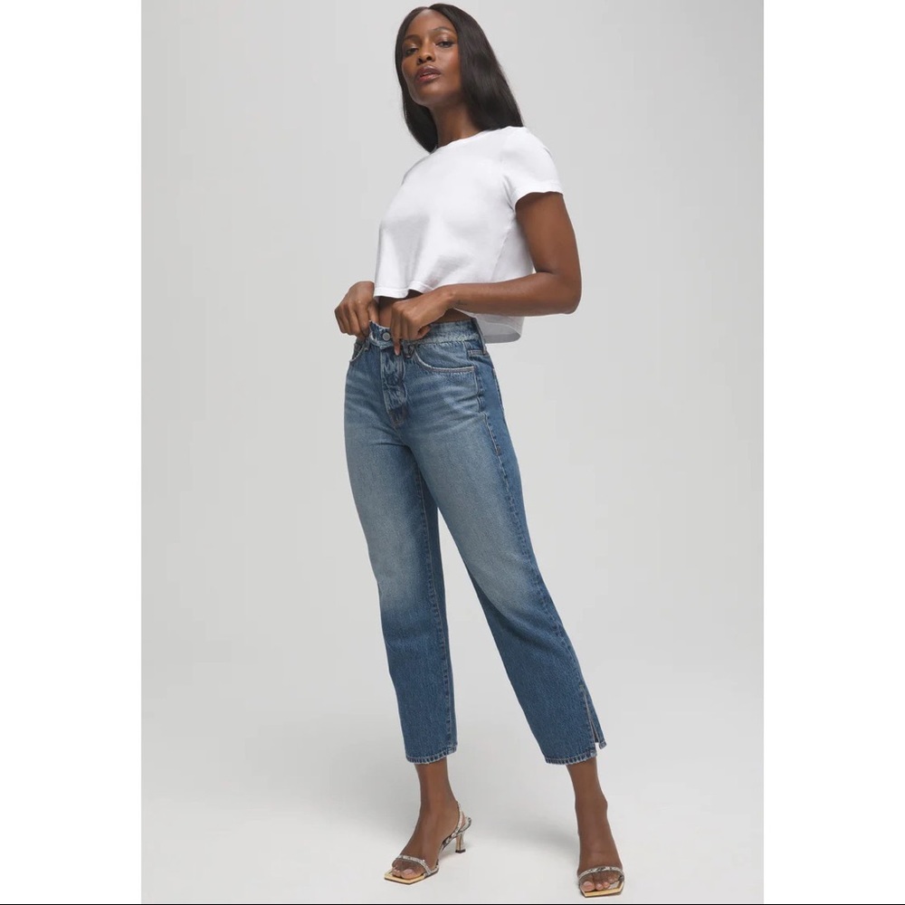 NWT Good American Good Boy Jeans
